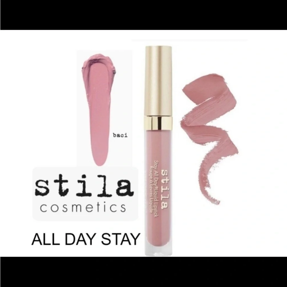 stila Stay All Day Liquid Lipstick color: Baci Sheer Matte